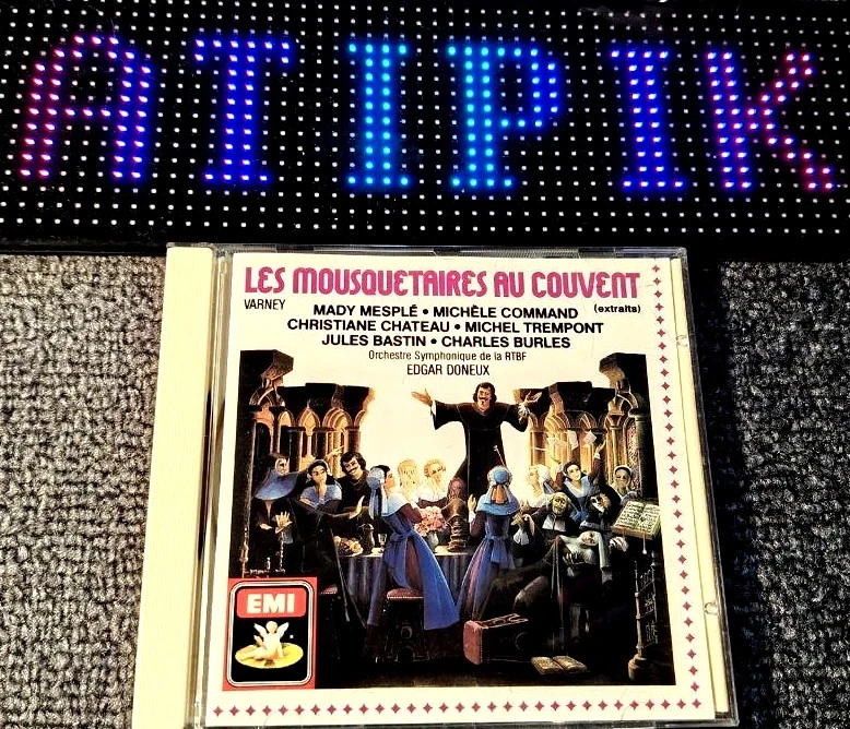 🎭 Varney - Les Mousquetaires Au Couvent - Mady Mesplé - Emi - 38 Ans 🎶